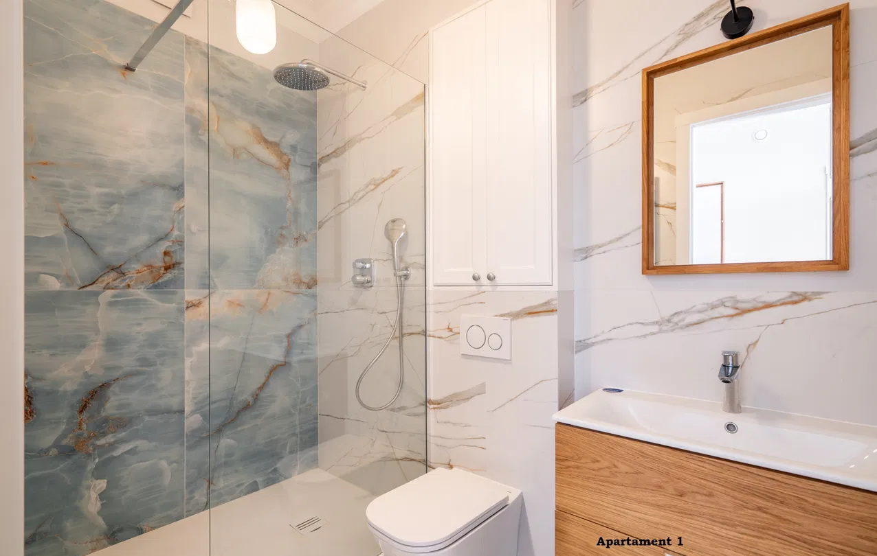 apartament 1 łazienka